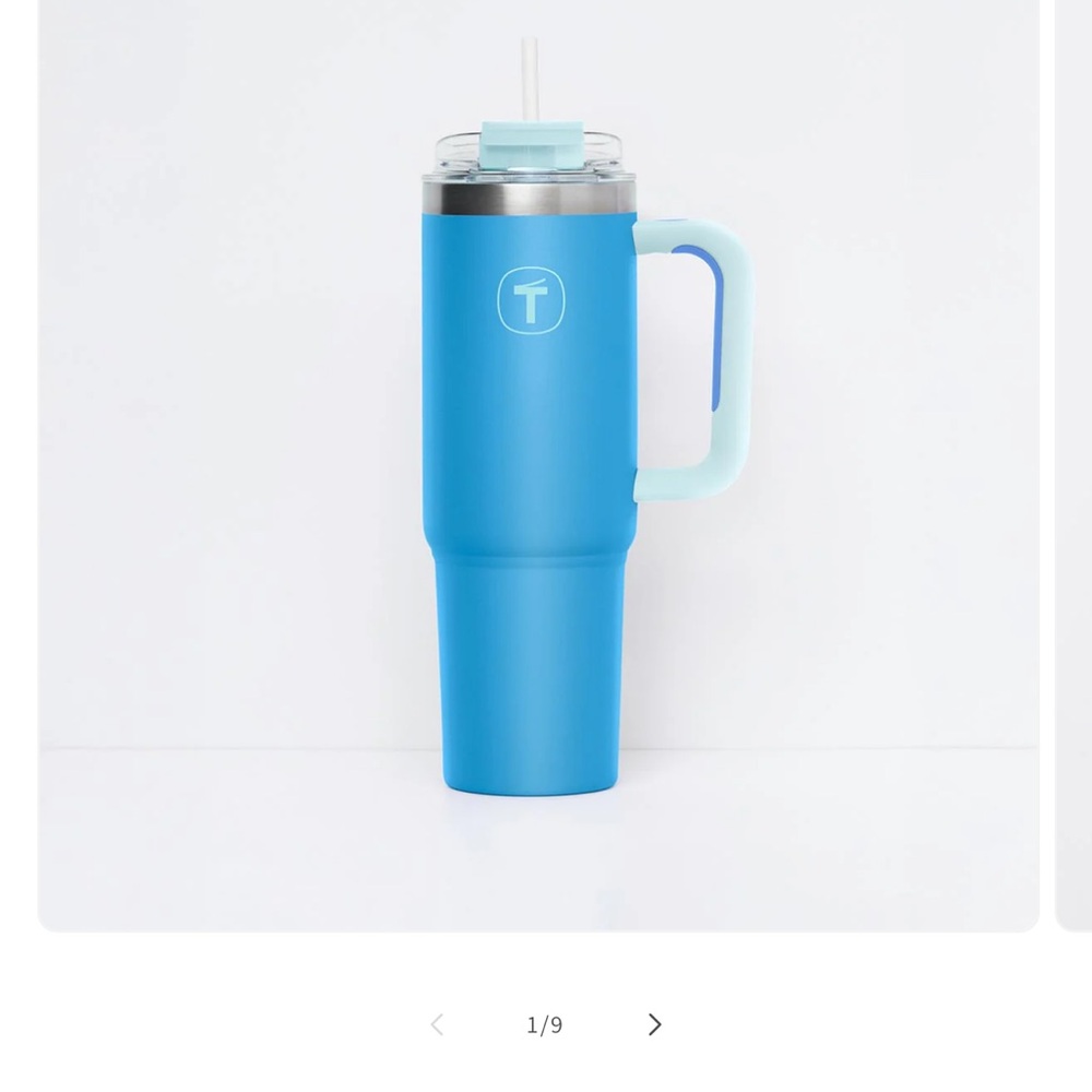 Tupperware Orange Travel Mug 37oz